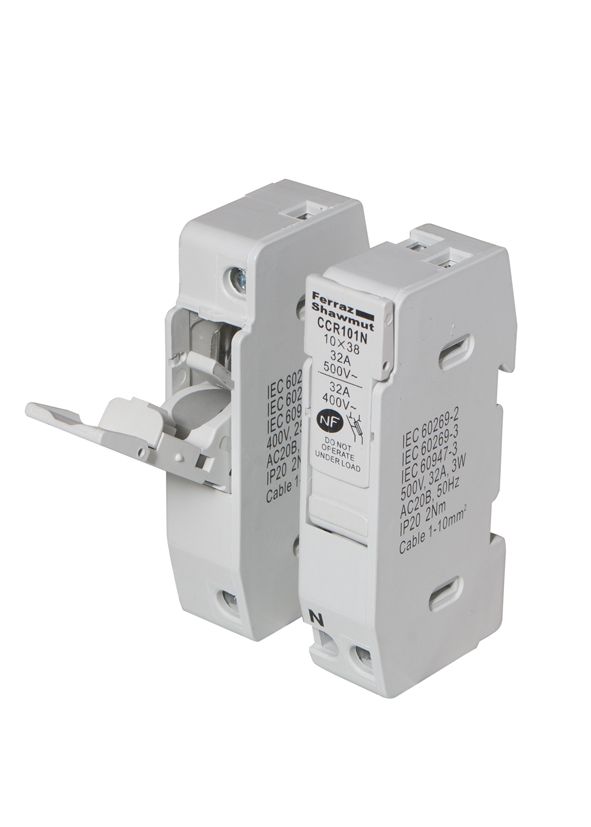 A218730 - compact fuse holder, IEC, 1P+N, 8,5x31, DIN rail mounting~